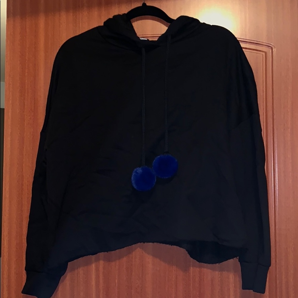 Zara cropped hoodie